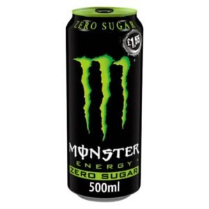 MONSTER GREEN ZERO SUGAR 500ML