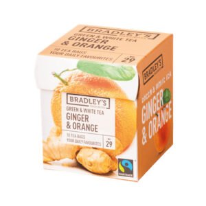 GREEN & WHITE TEA GINGER & ORANGE