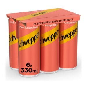 SCHWEPPES PINK GRAPEFRUIT 6 PACK