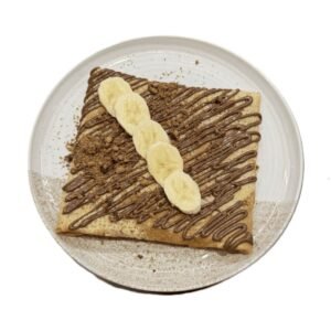 Pralina-Biscuit-Banana Crepe