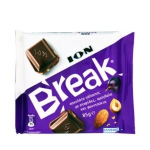 Ion Break White Chocolate with Raisins, Almonds & Hazelnuts 85 g