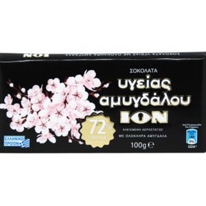 ION dark chocolate 100g - extra cocoa (72%) & whole almonds