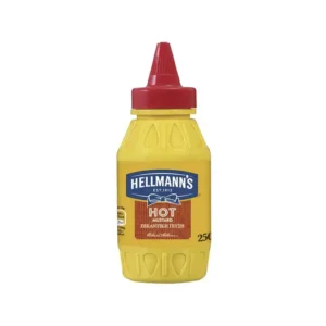 Hellmans Hot Mustard 250gr
