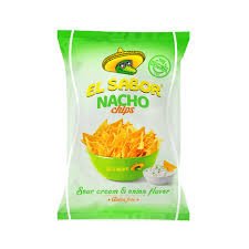 El Sabor Nacho Chips Sour Cream and Onion